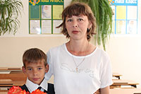 Предприниматель Елена Малык с младшим сыном